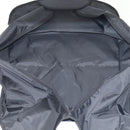 PRADA Garment Cover Nylon Black Silver Auth 84549-47