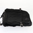 PRADA Garment Cover Nylon Black Silver Auth 84549-4