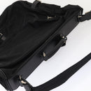 PRADA Garment Cover Nylon Black Silver Auth 84549-6