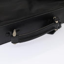 PRADA Garment Cover Nylon Black Silver Auth 84549-9