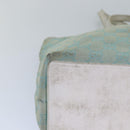 GUCCI GG Canvas Tote Bag Light Blue White gold 002 1098 Auth 84563-14