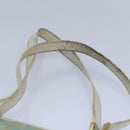 GUCCI GG Canvas Tote Bag Light Blue White gold 002 1098 Auth 84563-8