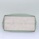 GUCCI GG Canvas Tote Bag Light Blue White gold 002 1098 Auth 84563-5