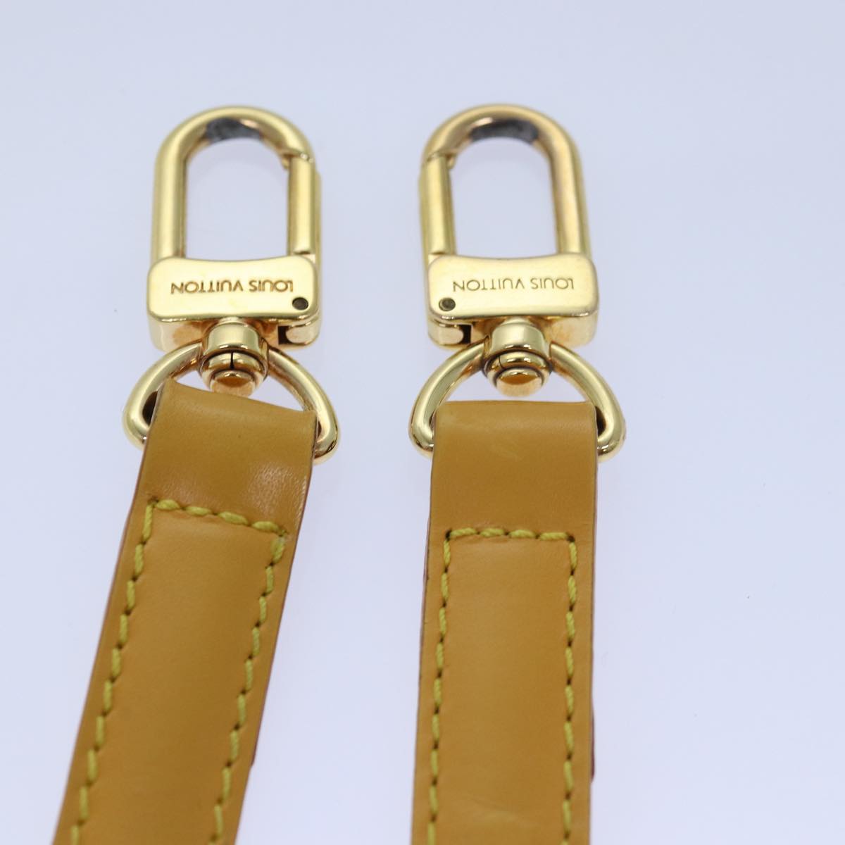 LOUIS VUITTON Epi Adjustable Shoulder Strap 37.4""-44.5"" Yellow LV Auth 84576