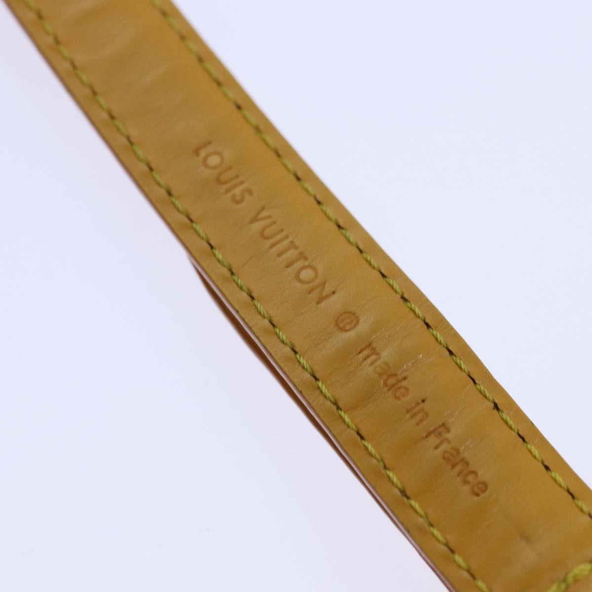 LOUIS VUITTON Epi Adjustable Shoulder Strap 37.4""-44.5"" Yellow LV Auth 84576