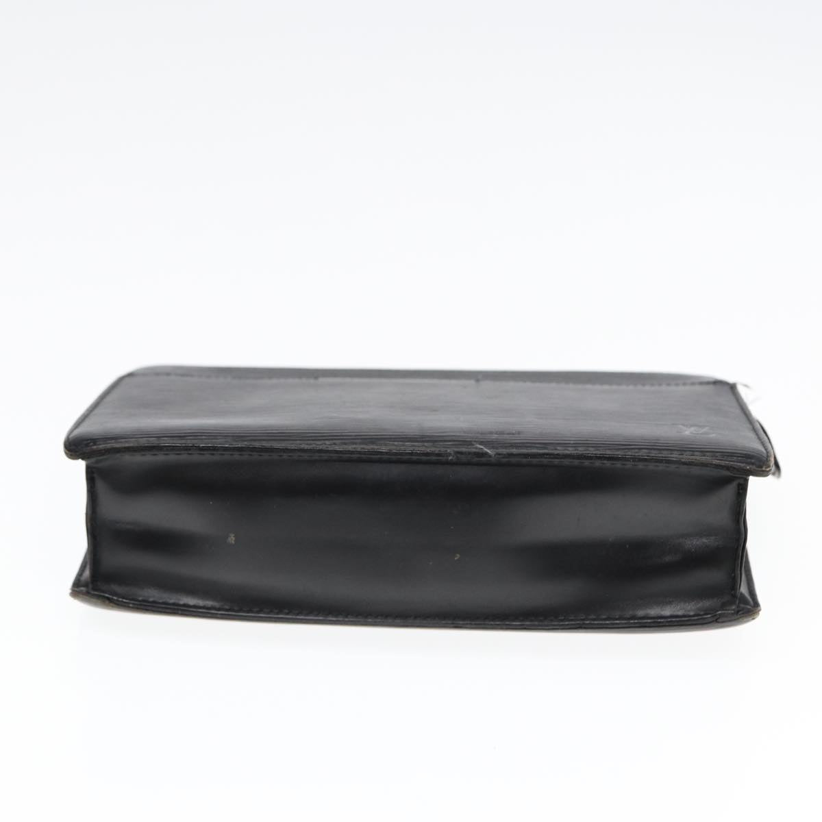 LOUIS VUITTON Epi Pochette Homme Clutch Bag Black Noir M52522 LV Auth 84579