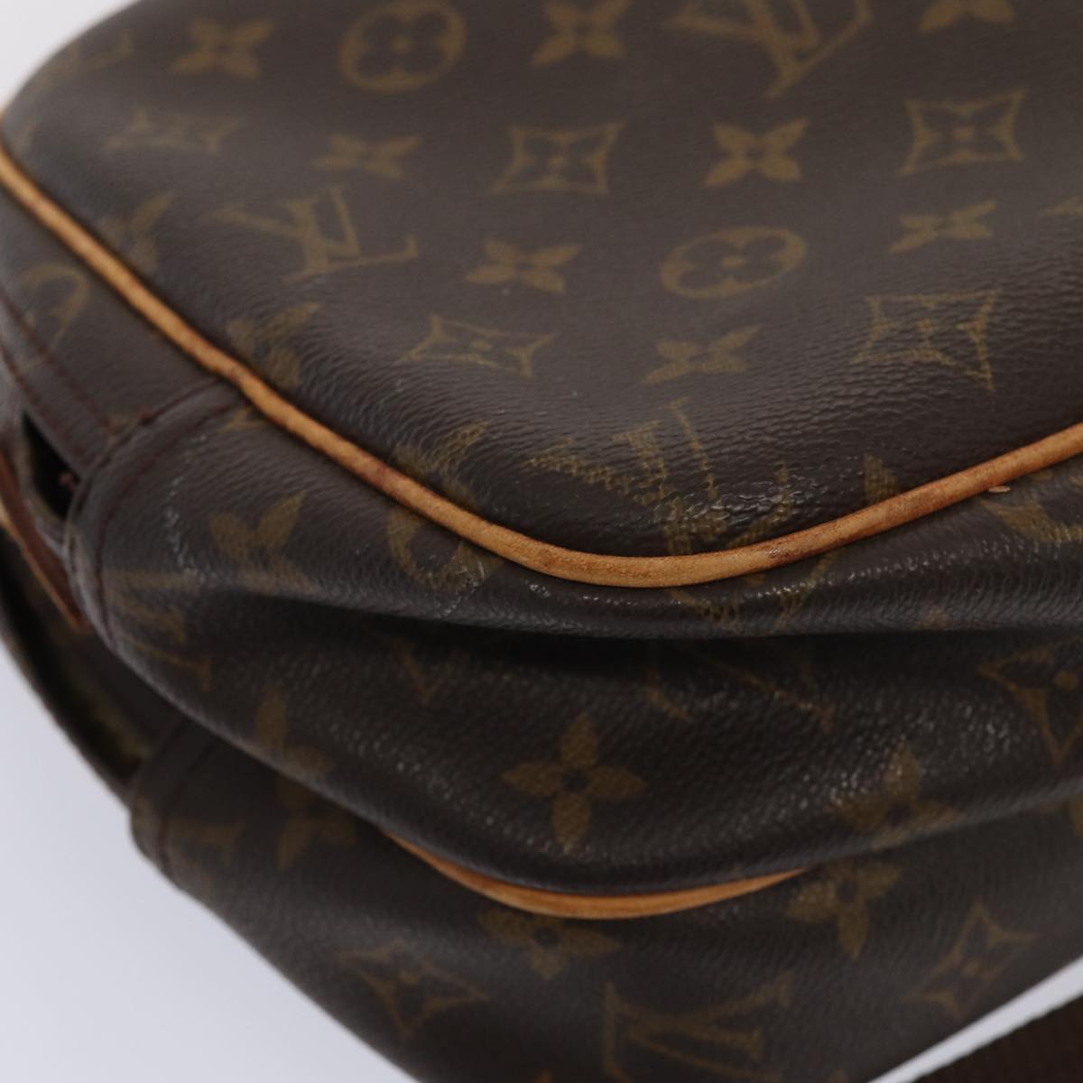 LOUIS VUITTON Monogram Reporter PM Shoulder Bag M45254 LV Auth 84581