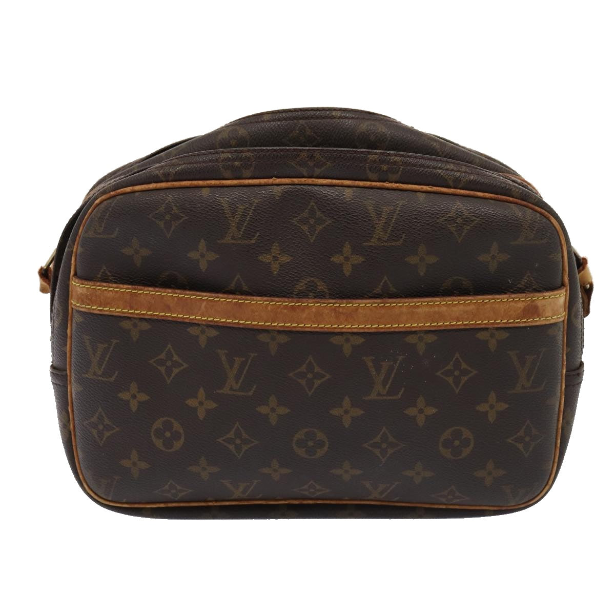 LOUIS VUITTON Monogram Reporter PM Shoulder Bag M45254 LV Auth 84581