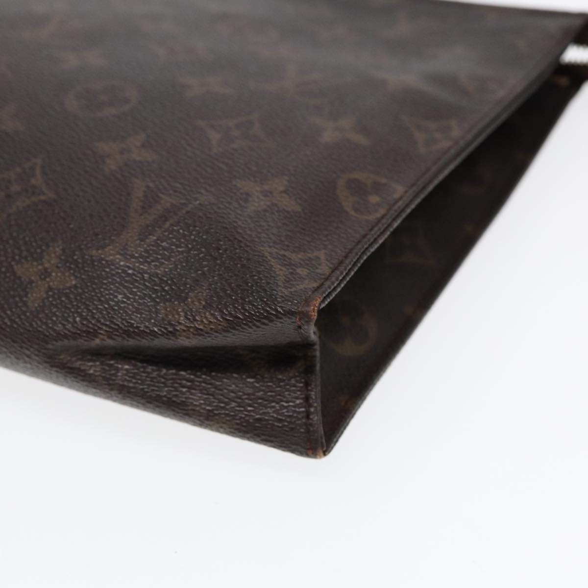 LOUIS VUITTON Monogram Poche Toilette 26 Pouch M47542 LV Auth 84584