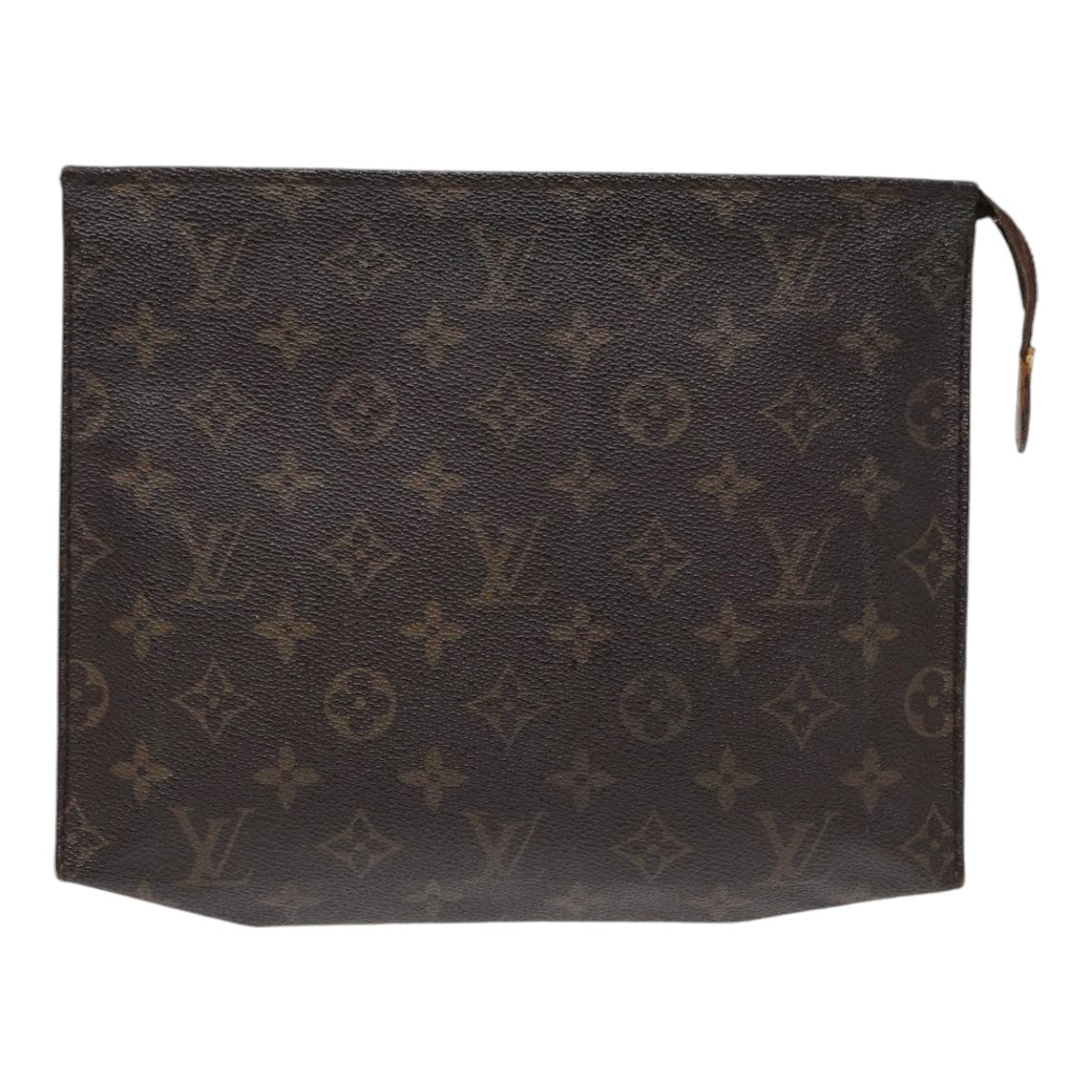 LOUIS VUITTON Monogram Poche Toilette 26 Pouch M47542 LV Auth 84584