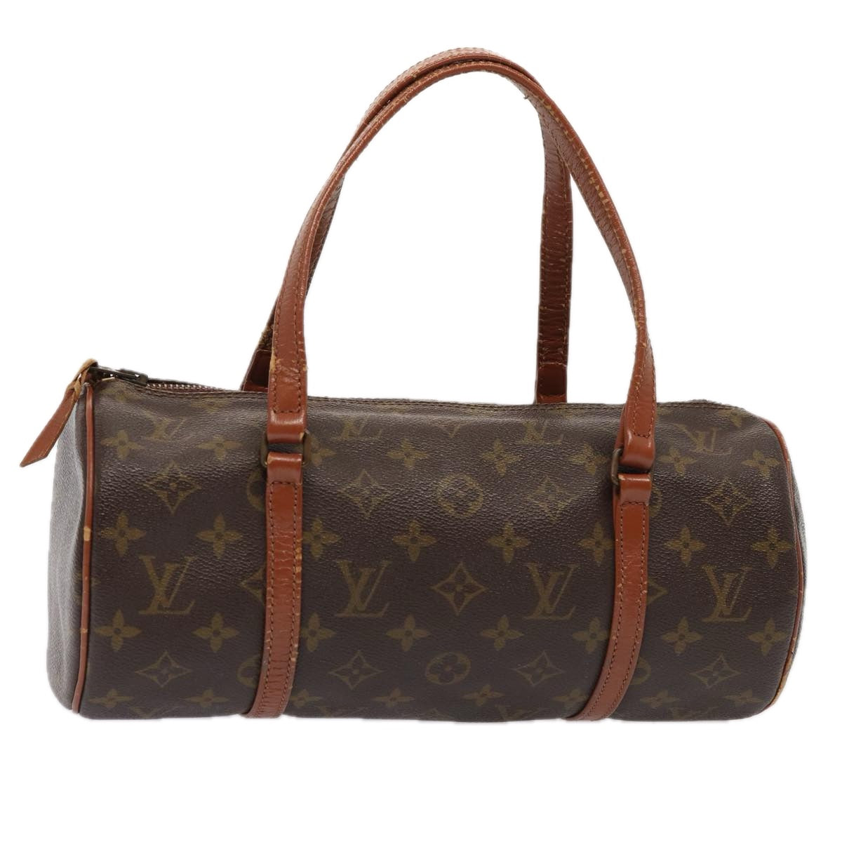 LOUIS VUITTON Monogram Papillon 30 Hand Bag M51385 LV Auth 84585