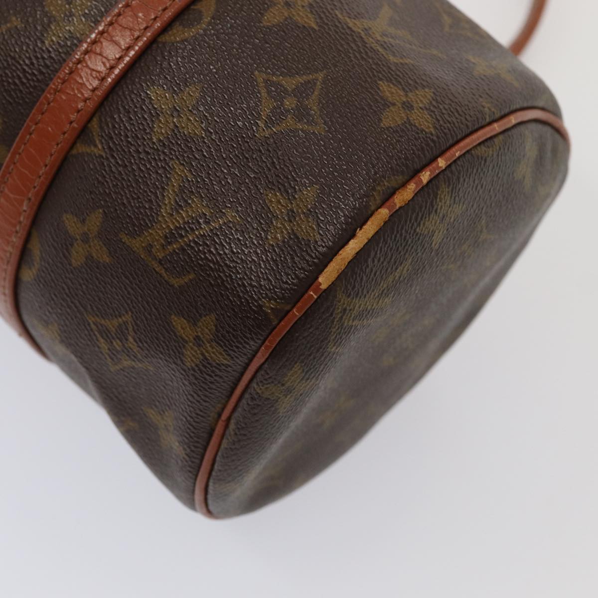 LOUIS VUITTON Monogram Papillon 30 Hand Bag M51385 LV Auth 84585