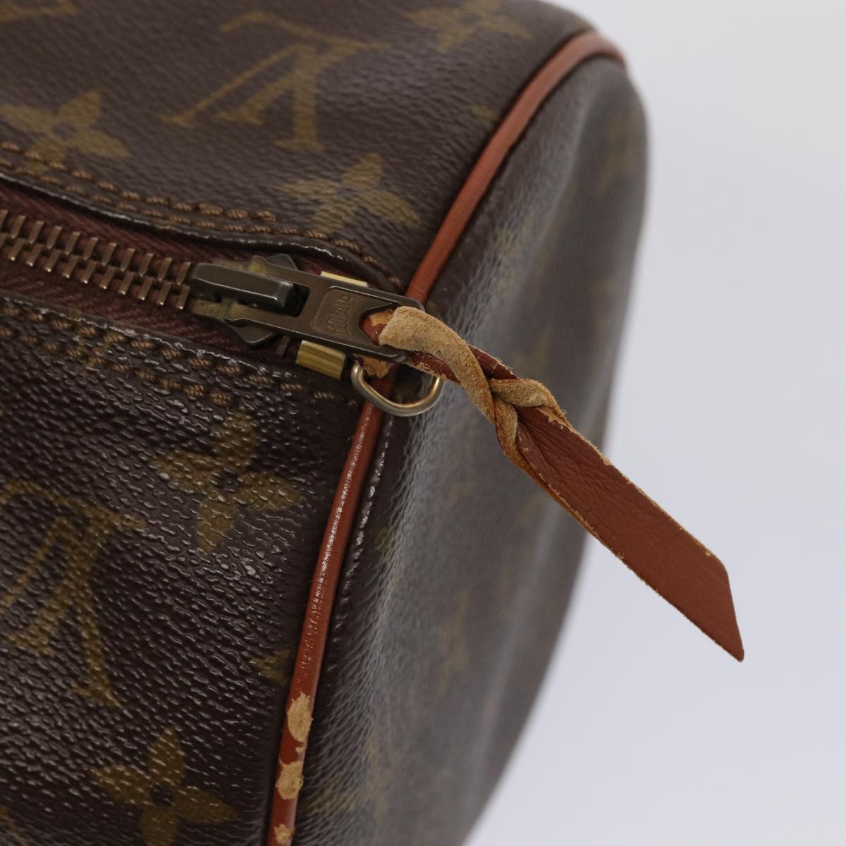 LOUIS VUITTON Monogram Papillon 30 Hand Bag M51385 LV Auth 84585