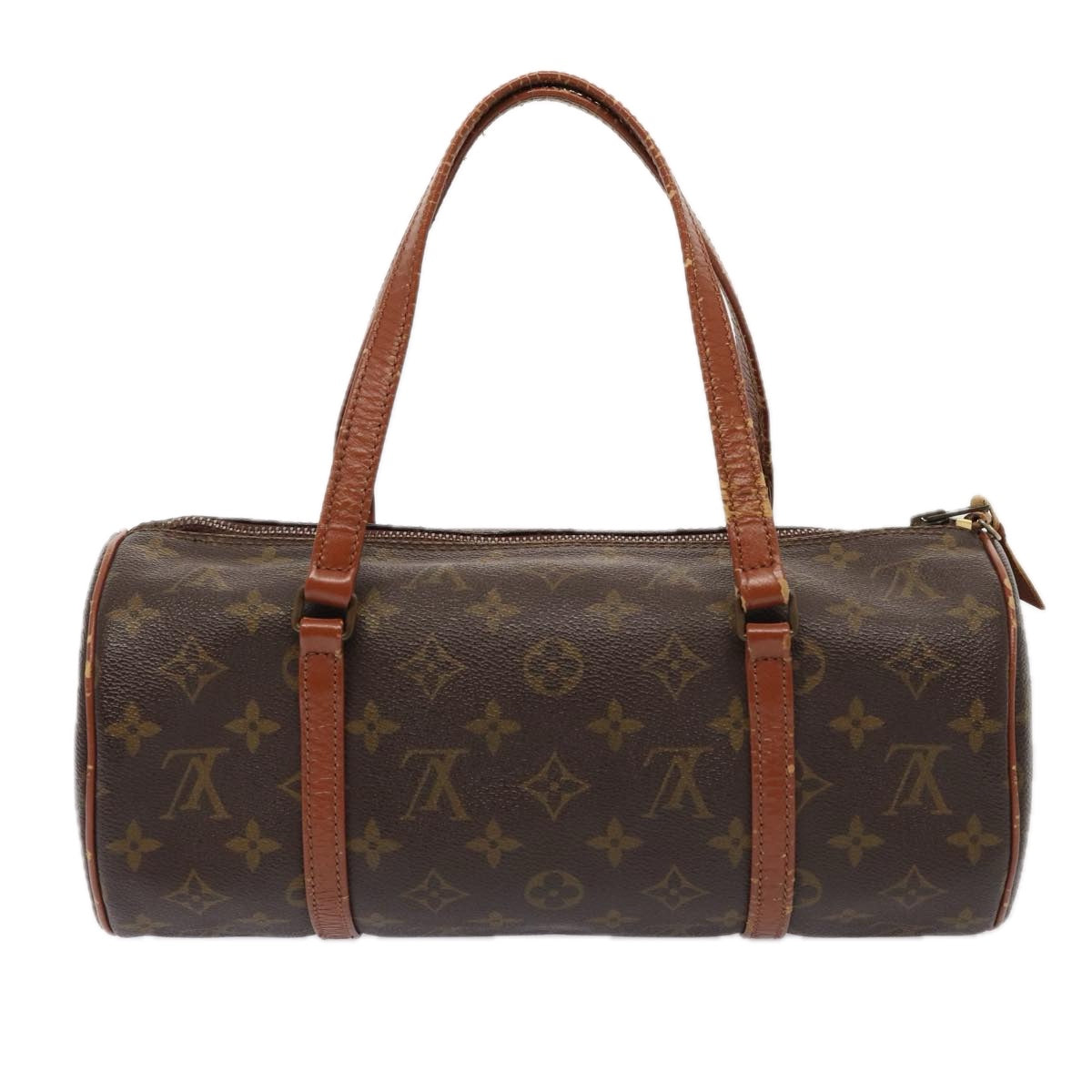 LOUIS VUITTON Monogram Papillon 30 Hand Bag M51385 LV Auth 84585