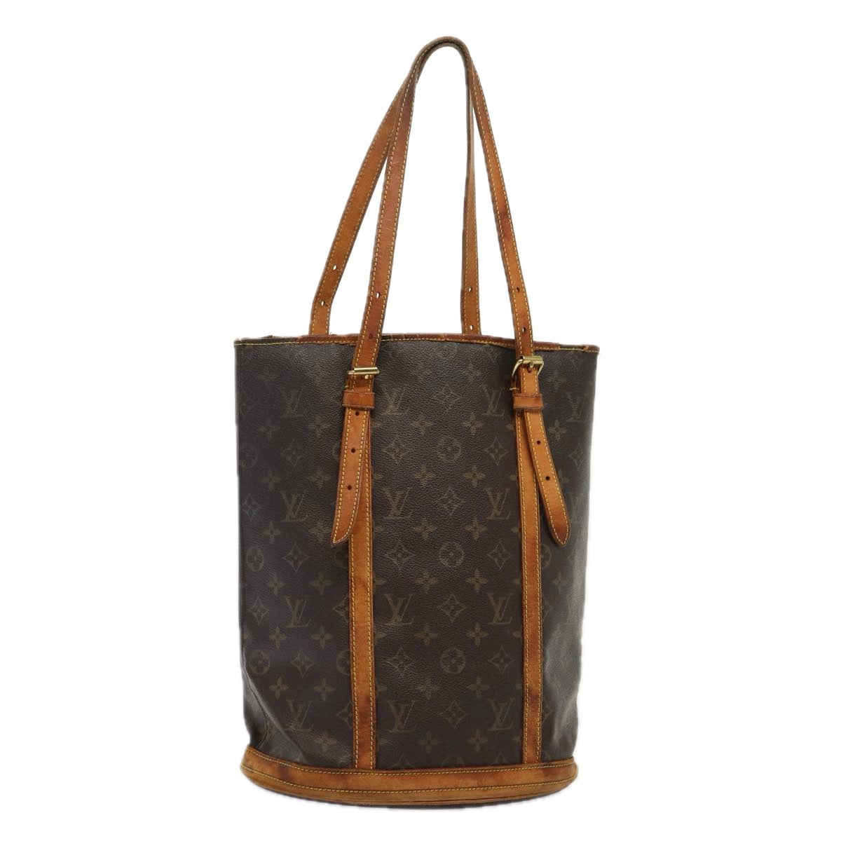 LOUIS VUITTON Monogram Bucket GM Shoulder Bag M42236 LV Auth 84594