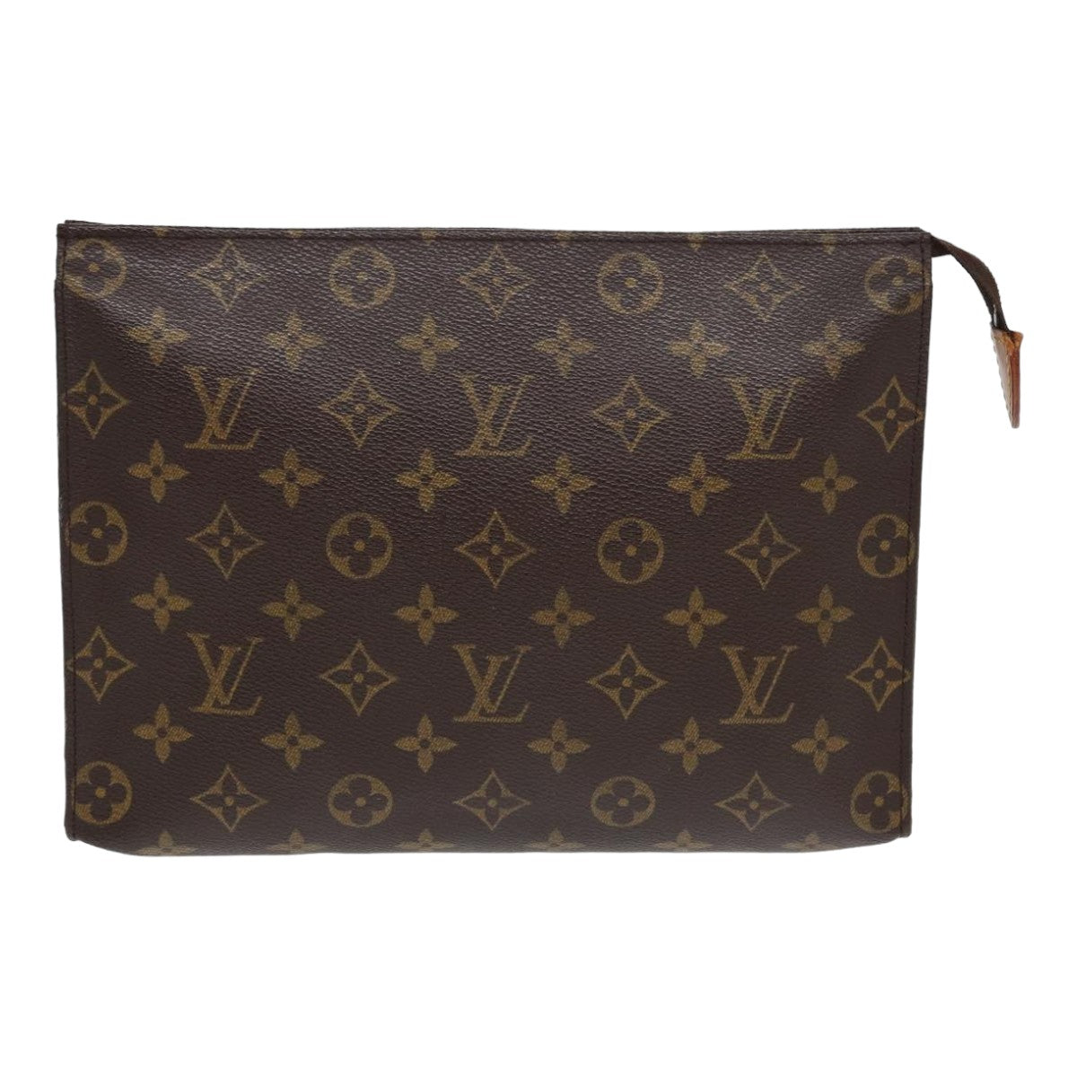 LOUIS VUITTON Monogram Poche Toilette 26 Pouch M47542 LV Auth 84598