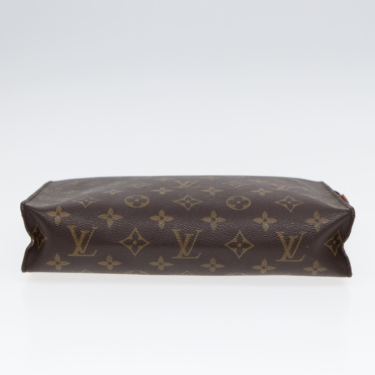 LOUIS VUITTON Monogram Poche Toilette 26 Pouch M47542 LV Auth 84598