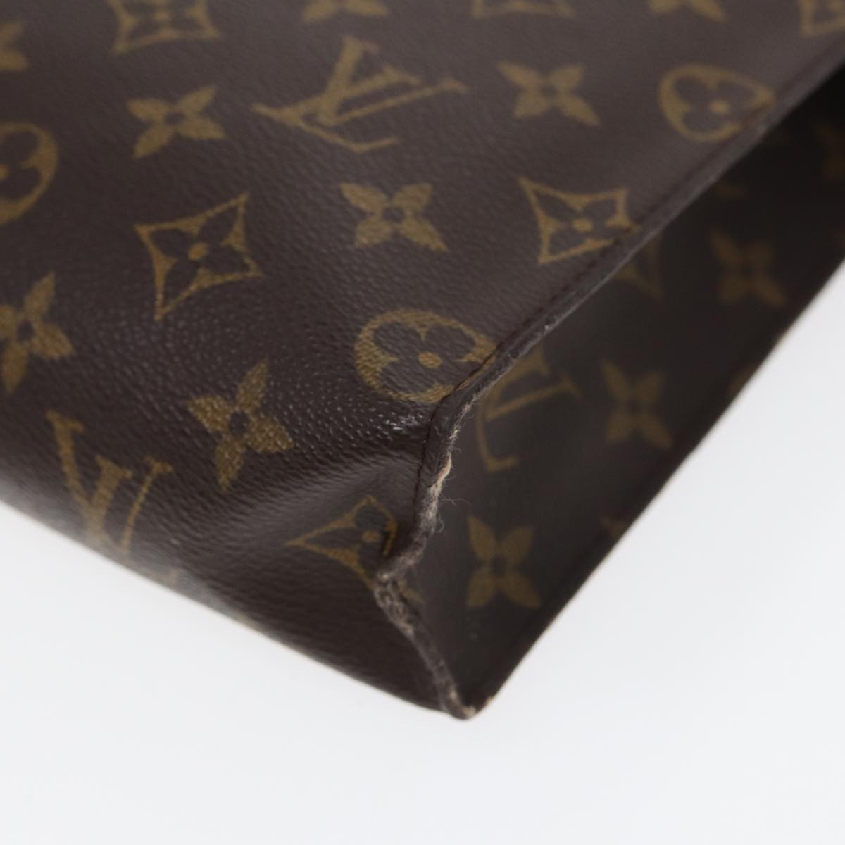 LOUIS VUITTON Monogram Poche Toilette 26 Pouch M47542 LV Auth 84598