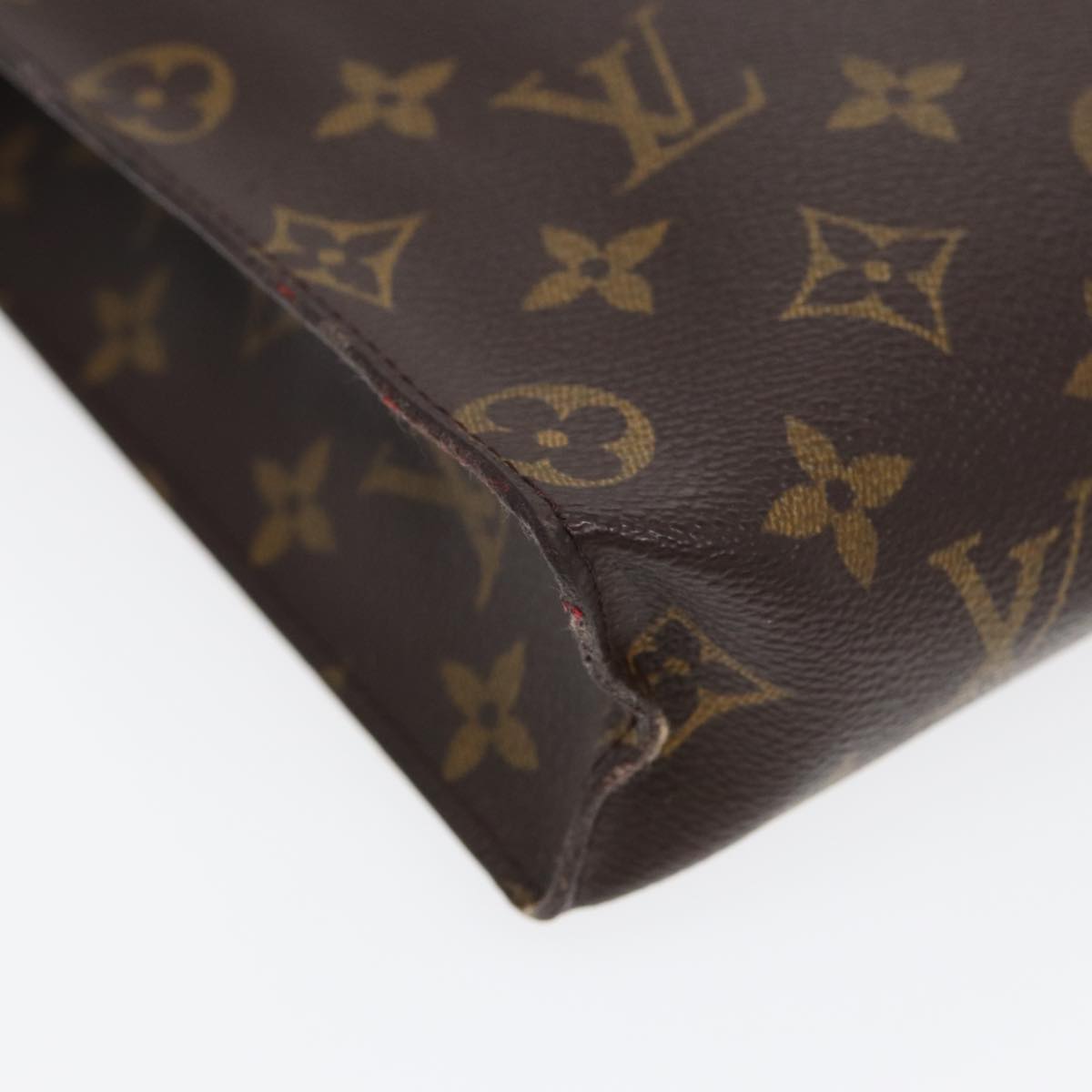 LOUIS VUITTON Monogram Poche Toilette 26 Pouch M47542 LV Auth 84598