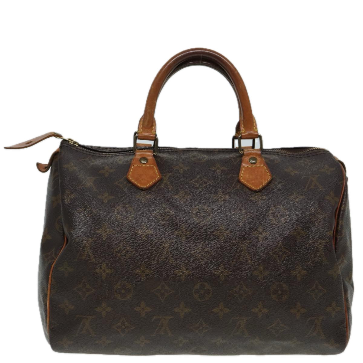 LOUIS VUITTON Monogram Speedy 30 Hand Bag M41526 LV Auth 84607