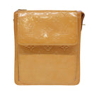 LOUIS VUITTON Monogram Vernis Motto Pouch Marshmallow Pink M91312 LV Auth 84628-13