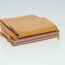 LOUIS VUITTON Monogram Vernis Motto Pouch Marshmallow Pink M91312 LV Auth 84628-5