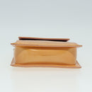 LOUIS VUITTON Monogram Vernis Motto Pouch Marshmallow Pink M91312 LV Auth 84628-6