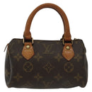 LOUIS VUITTON Monogram Mini Speedy Hand Bag M41534 LV Auth 84629-13