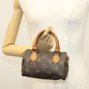 LOUIS VUITTON Monogram Mini Speedy Hand Bag M41534 LV Auth 84629-20