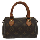 LOUIS VUITTON Monogram Mini Speedy Hand Bag M41534 LV Auth 84629-2