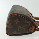 LOUIS VUITTON Monogram Mini Speedy Hand Bag M41534 LV Auth 84629-3