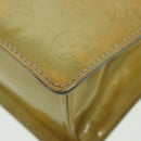 LOUIS VUITTON Monogram Vernis Spring Street Hand Bag Gris M91029 LV Auth 84634-14