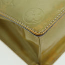 LOUIS VUITTON Monogram Vernis Spring Street Hand Bag Gris M91029 LV Auth 84634-15