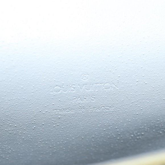 LOUIS VUITTON Monogram Vernis Spring Street Hand Bag Gris M91029 LV Auth 84634