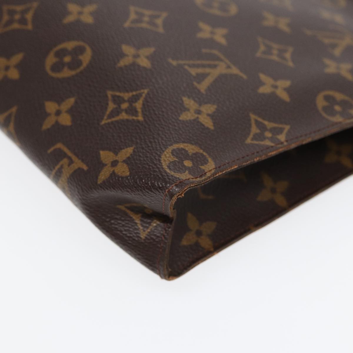 LOUIS VUITTON Monogram Poche Toilette 26 Pouch M47542 LV Auth 84635