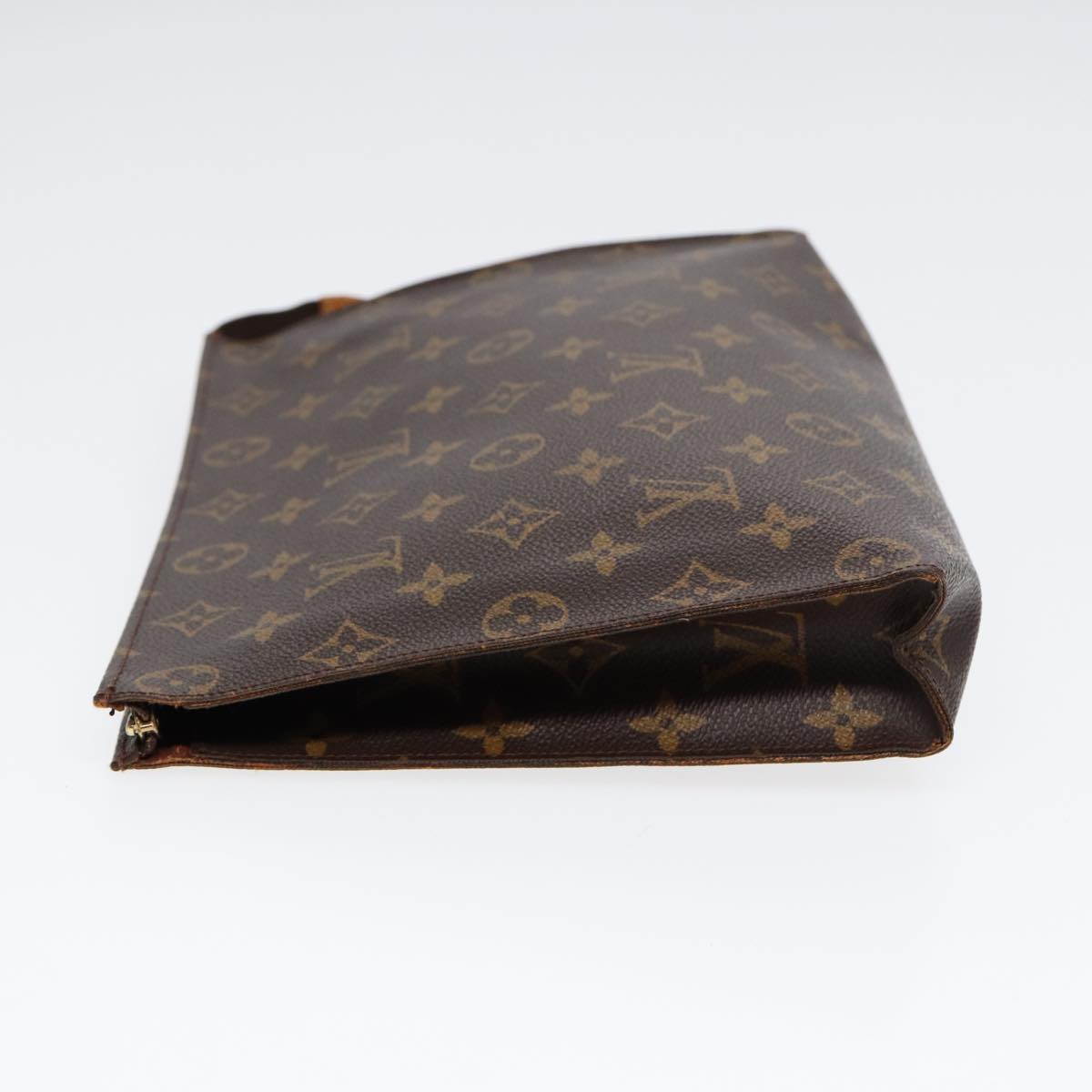 LOUIS VUITTON Monogram Poche Toilette 26 Pouch M47542 LV Auth 84635