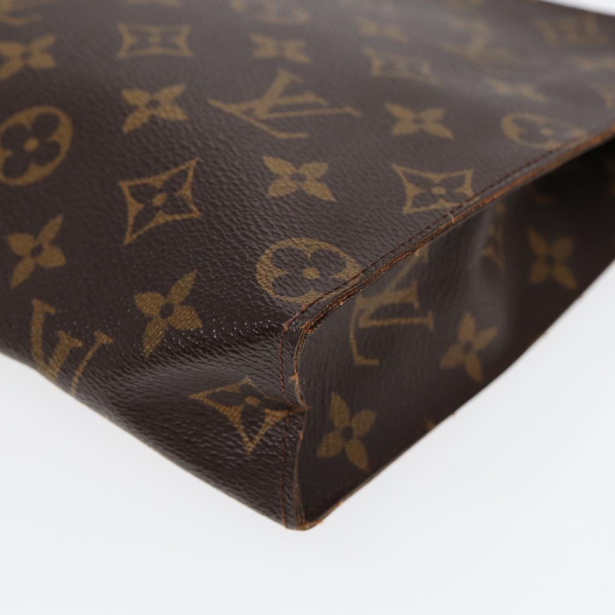 LOUIS VUITTON Monogram Poche Toilette 26 Pouch M47542 LV Auth 84635