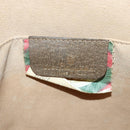 GUCCI GG Supreme Web Sherry Line Clutch Bag PVC Beige Gold 89 01 030 Auth 84639-17