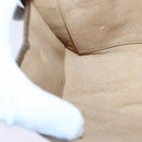 GUCCI GG Supreme Web Sherry Line Clutch Bag PVC Beige Gold 89 01 030 Auth 84639-19