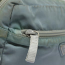 PRADA Shoulder Bag Nylon Light Blue Silver Auth 84645-18