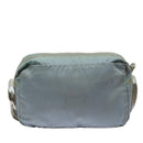 PRADA Shoulder Bag Nylon Light Blue Silver Auth 84645-2