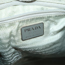 PRADA Backpack Nylon Light Blue Silver Auth 84646-22