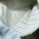 PRADA Backpack Nylon Light Blue Silver Auth 84646-25