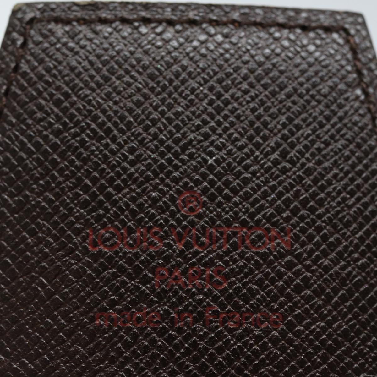 LOUIS VUITTON Damier Ebene Etui Cigarette Case N63024 LV Auth 84662