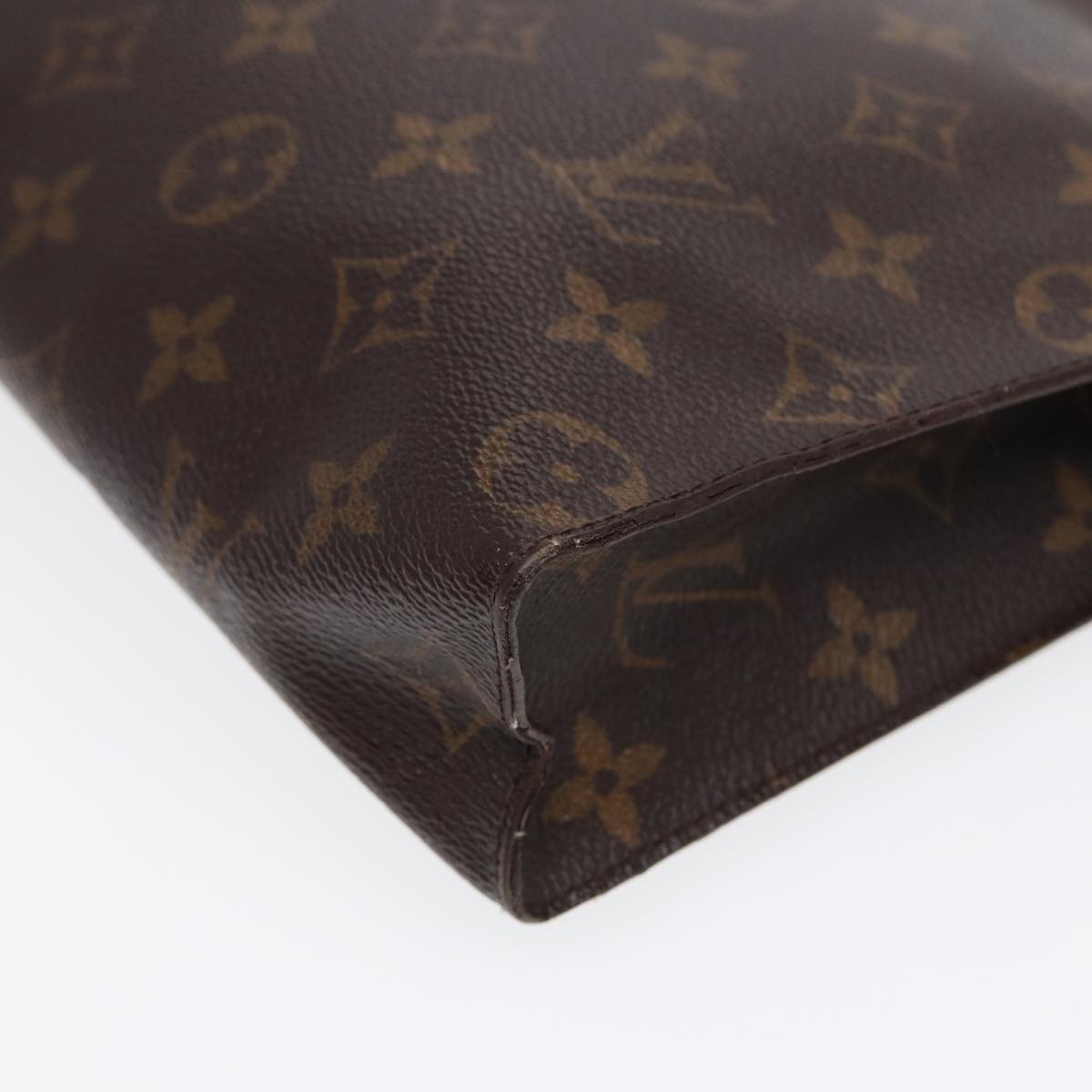 LOUIS VUITTON Monogram Poche Toilette 26 Pouch M47542 LV Auth 84663