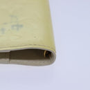 LOUIS VUITTON Vernis Agenda PM Day Planner Cover Perle R21010 LV Auth 84665-17