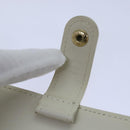 LOUIS VUITTON Vernis Agenda PM Day Planner Cover Perle R21010 LV Auth 84665-7