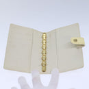 LOUIS VUITTON Vernis Agenda PM Day Planner Cover Perle R21010 LV Auth 84665-8