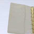 LOUIS VUITTON Vernis Agenda PM Day Planner Cover Perle R21010 LV Auth 84665-20