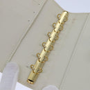 LOUIS VUITTON Vernis Agenda PM Day Planner Cover Perle R21010 LV Auth 84665-10